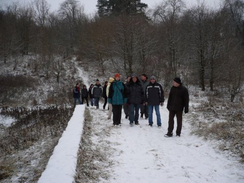 Silvestrovský výšlap do Míkovic a ke studánce - 31.12.2007